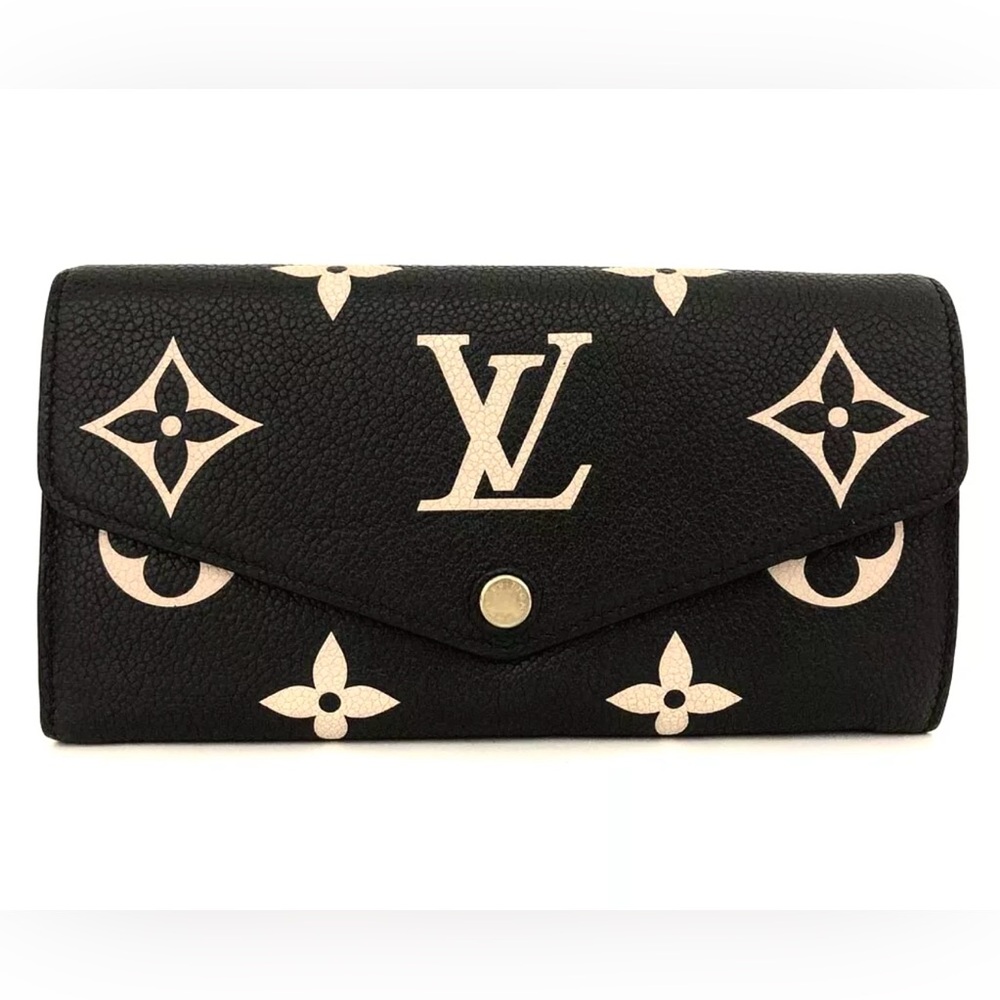 210 Preloved Louis Vuitton LV Escala Empriente Bicolor Portefeuille - Picture 2 of 10